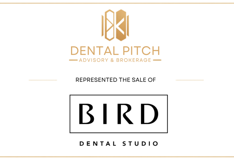 Bird Dental Studio Owner Dr. Jayson Bird Completes Sale to Straine, Represented by Dental Pitch Advisory & Brokerage