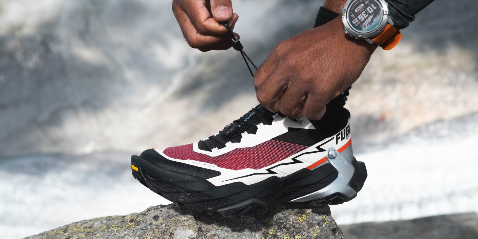 Apex Red FUGA DU 2 celebrates 10th SwissPeaks Trail with Kailas FUGA